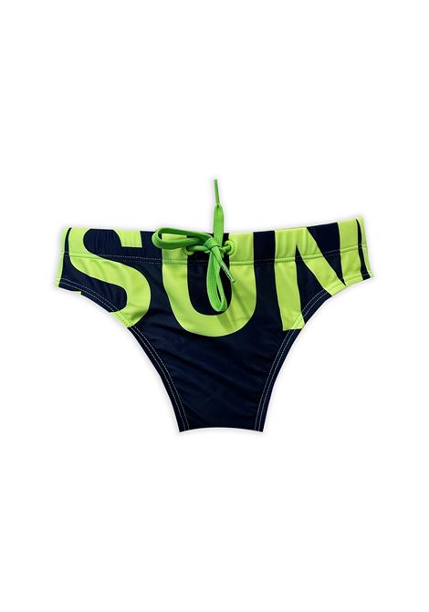Costume con stampa SUNDEK | B296SSL410000702 NAVY 02